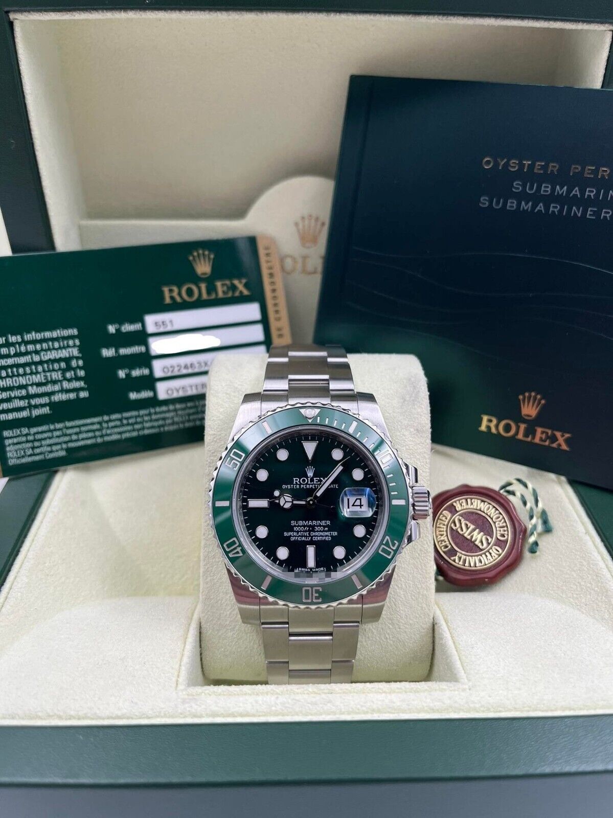 Rolex Submariner Date 116610LV