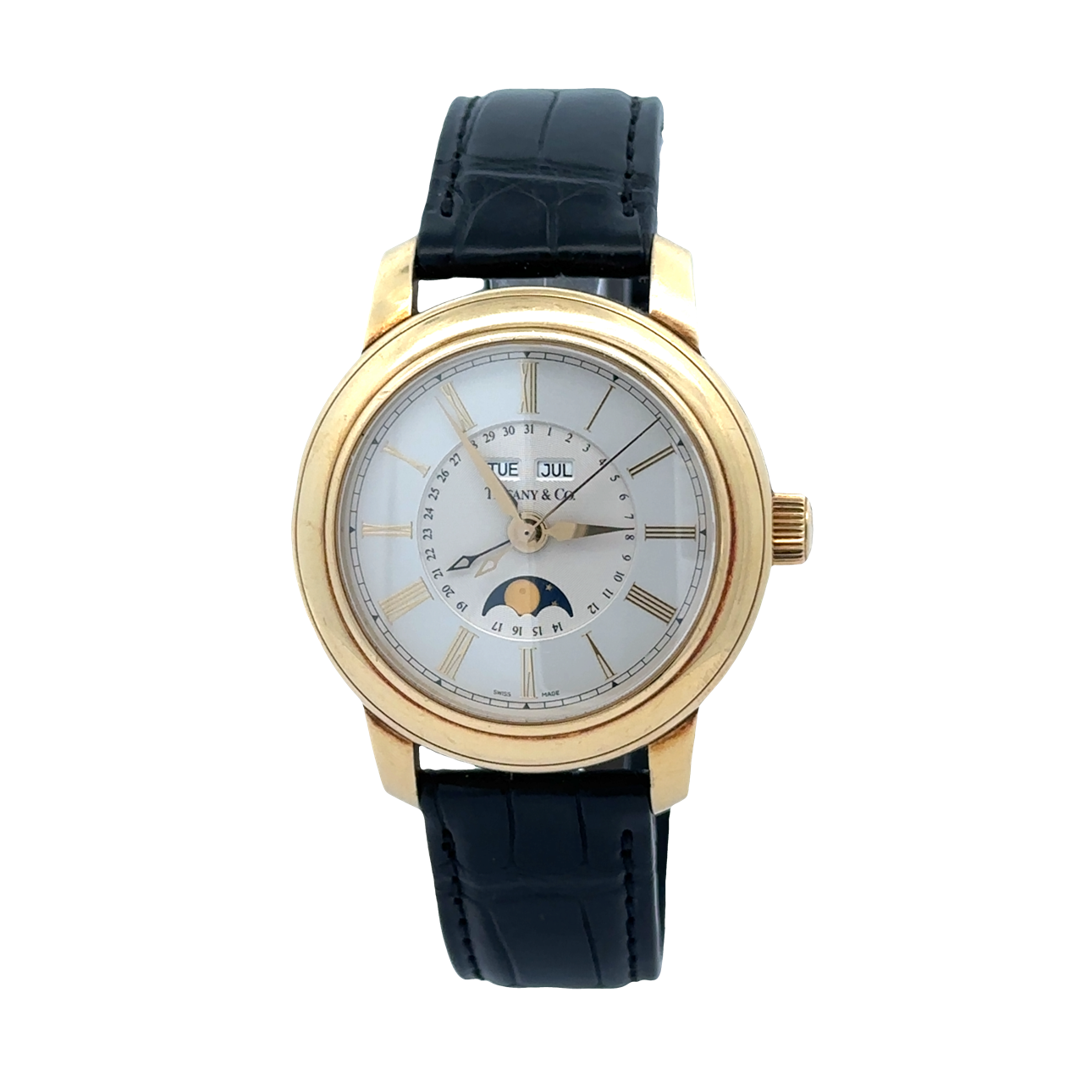 Tiffany & Co. Moon Phase Triple Calendar- Golden Anvil Jewelers