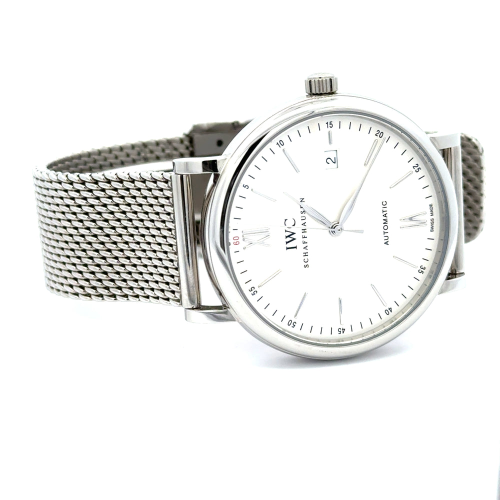 Pre-Owned IWC Schaffhausen Portofino Automatic 2019 IW3565 Box & Papers