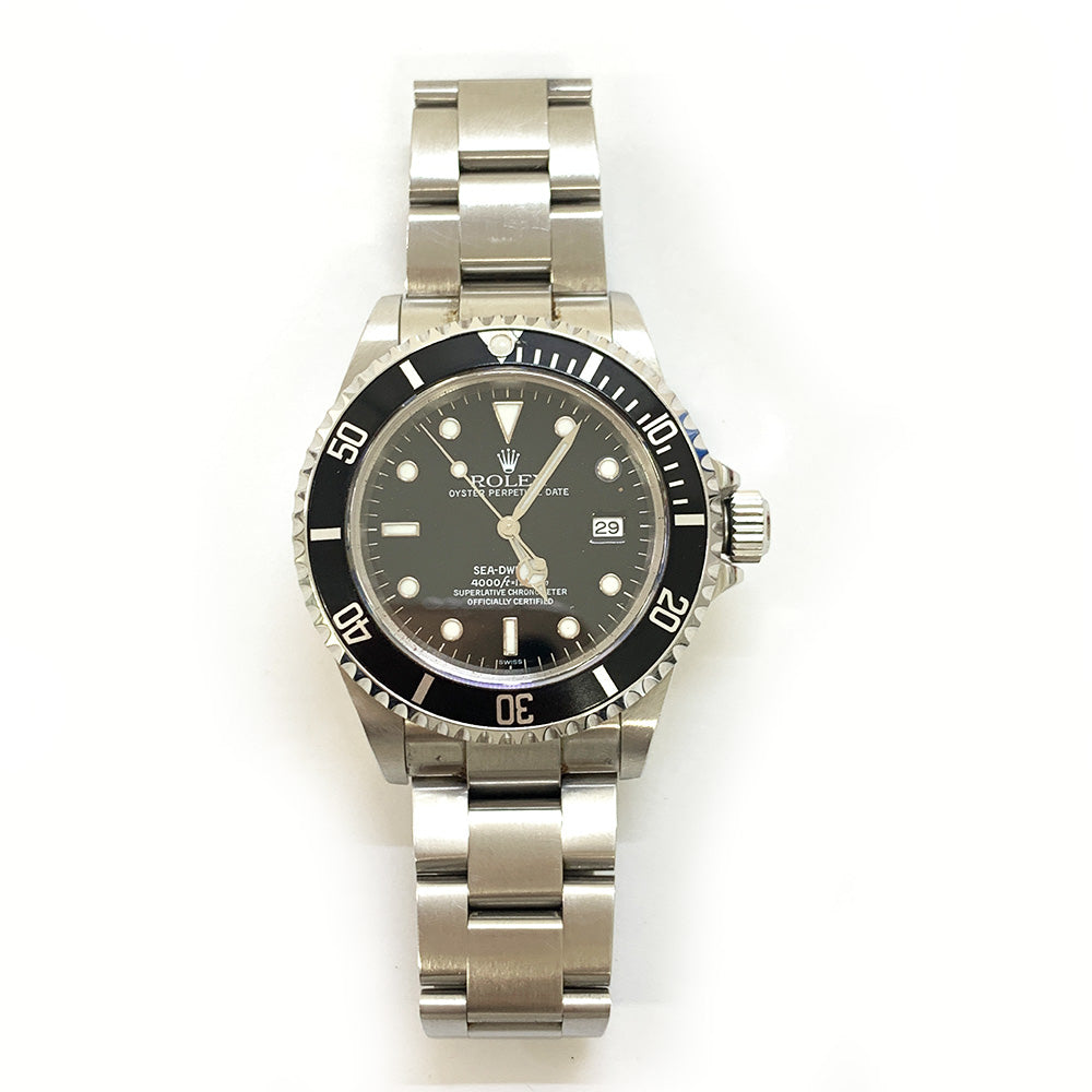 Sea-Dweller 40mm Steel Aluminum Bezel 16600