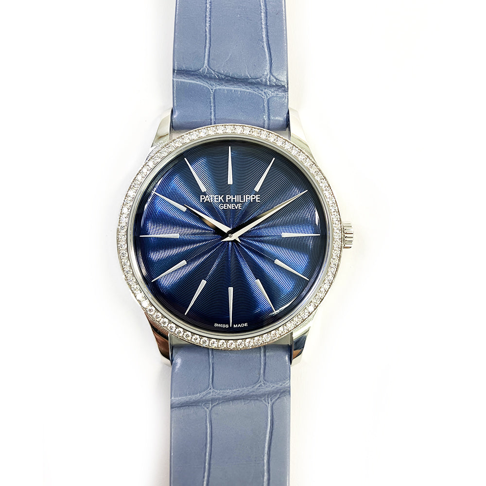 Ladies Calatrava Joallerie 35mm White Gold Automatic  4997/200G-001
