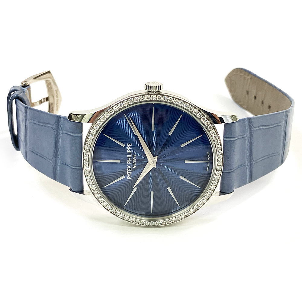 Ladies Calatrava Joallerie 35mm White Gold Automatic  4997/200G-001