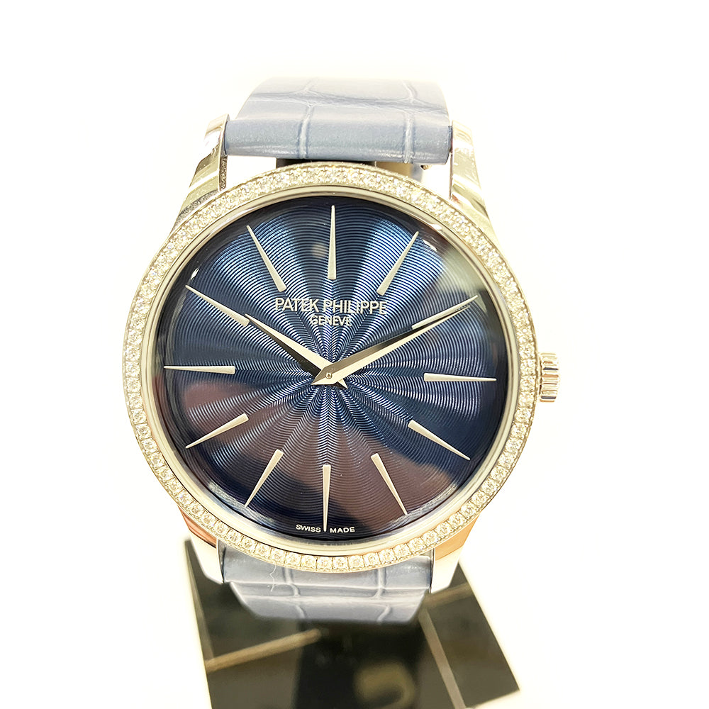 Ladies Calatrava Joallerie 35mm White Gold Automatic  4997/200G-001