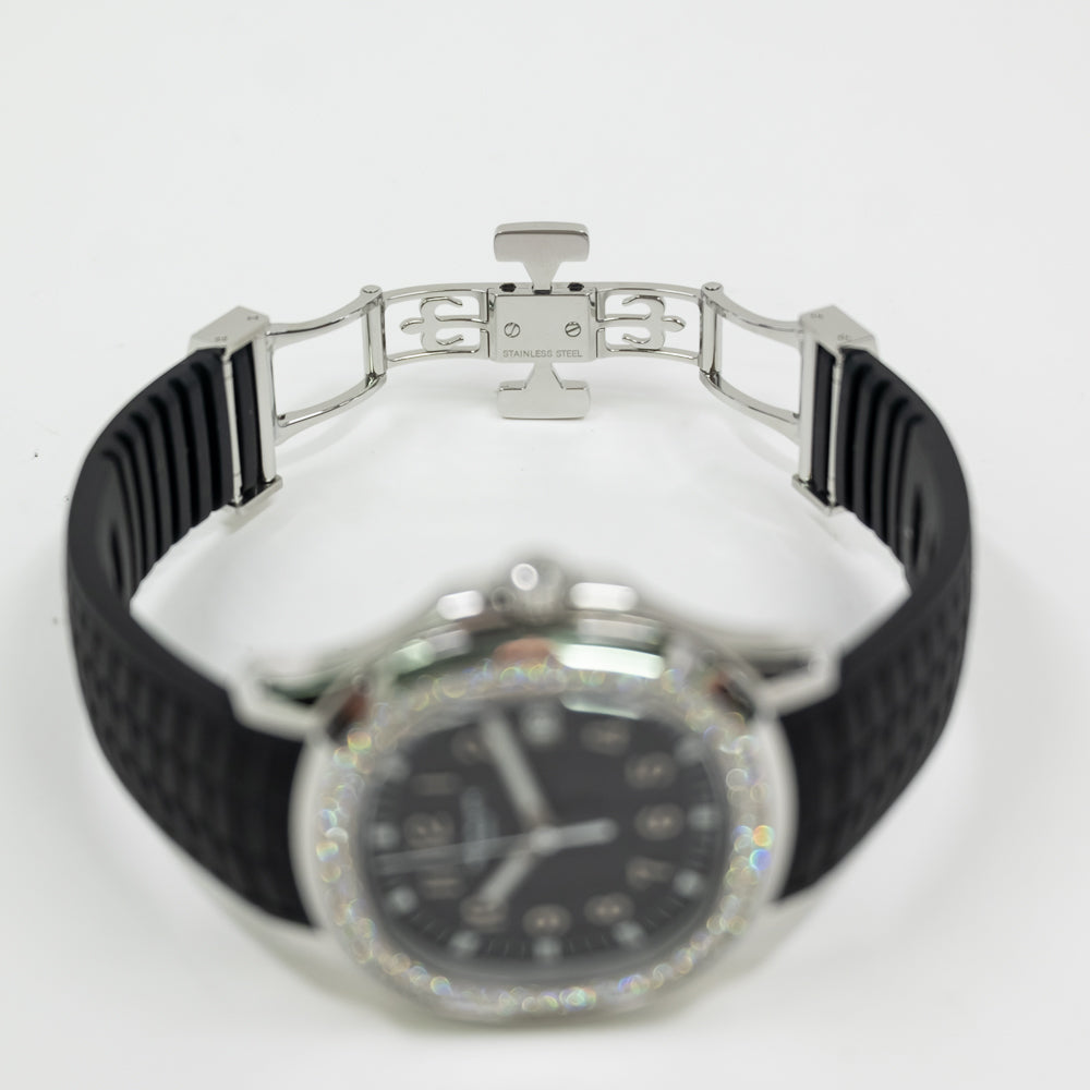 Aquanaut Luce 38.8mm Stainless Steel Diamond Bezel Quartz  5267/200A-001