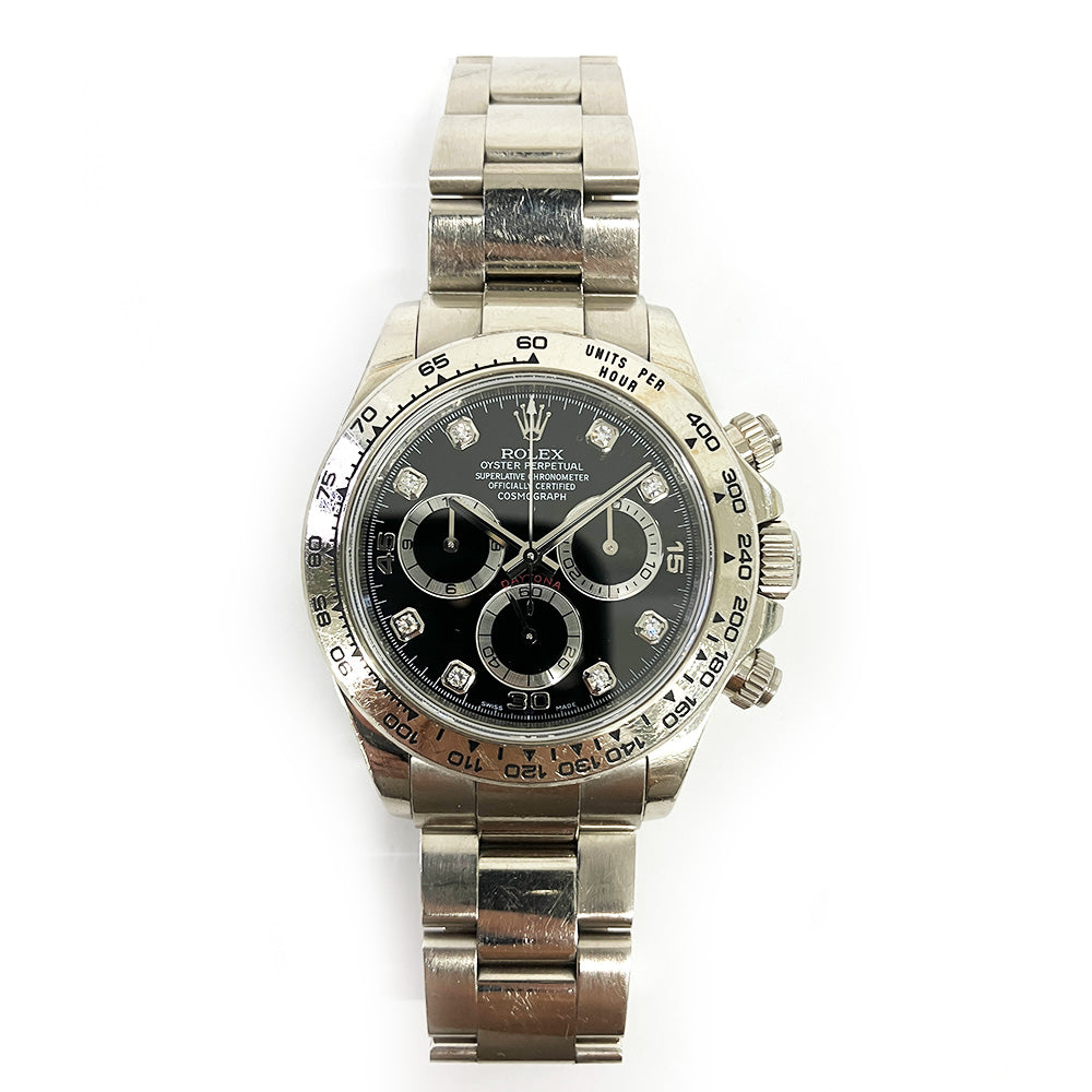 Daytona White Gold 116509