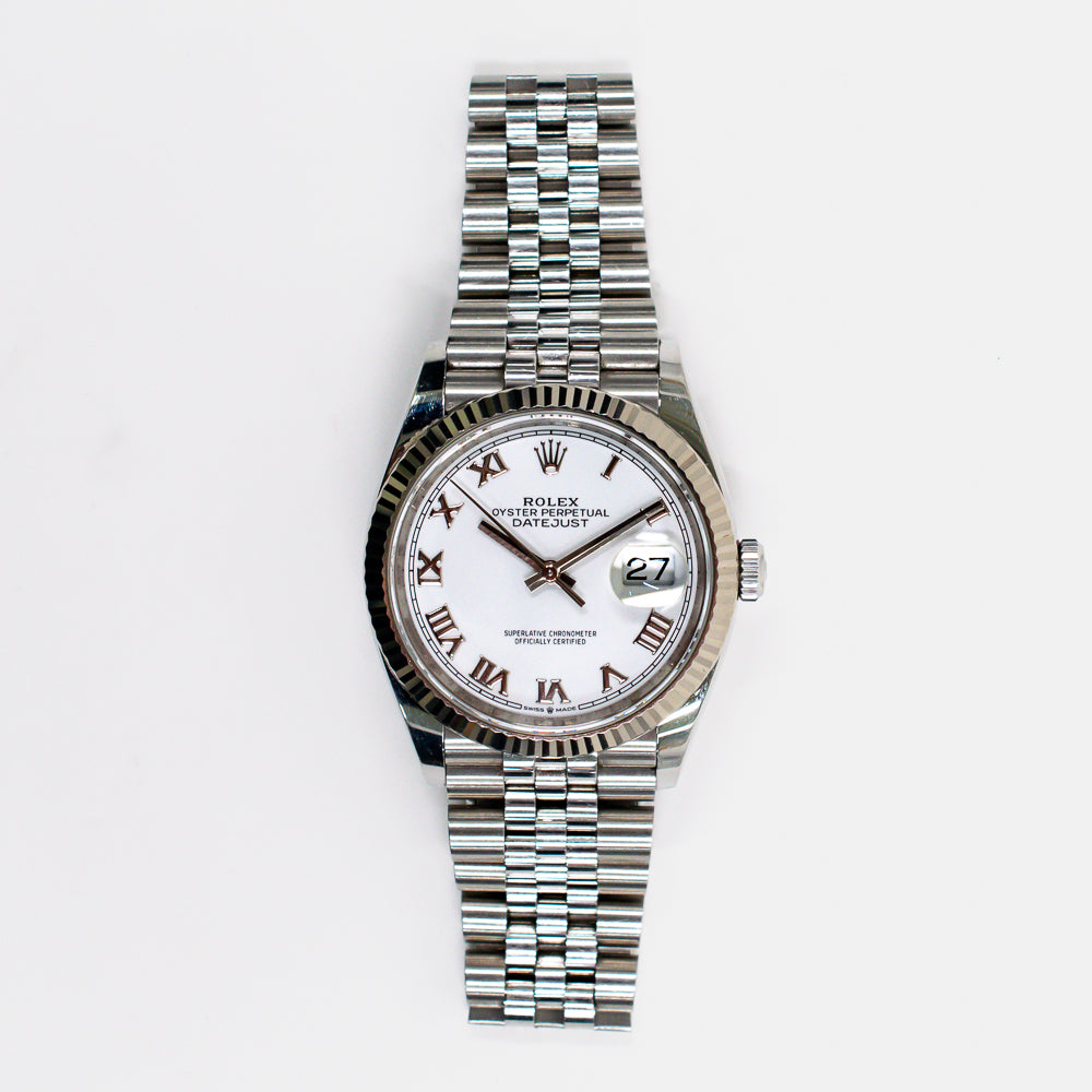 Datejust 36mmSteel and White Gold 126234
