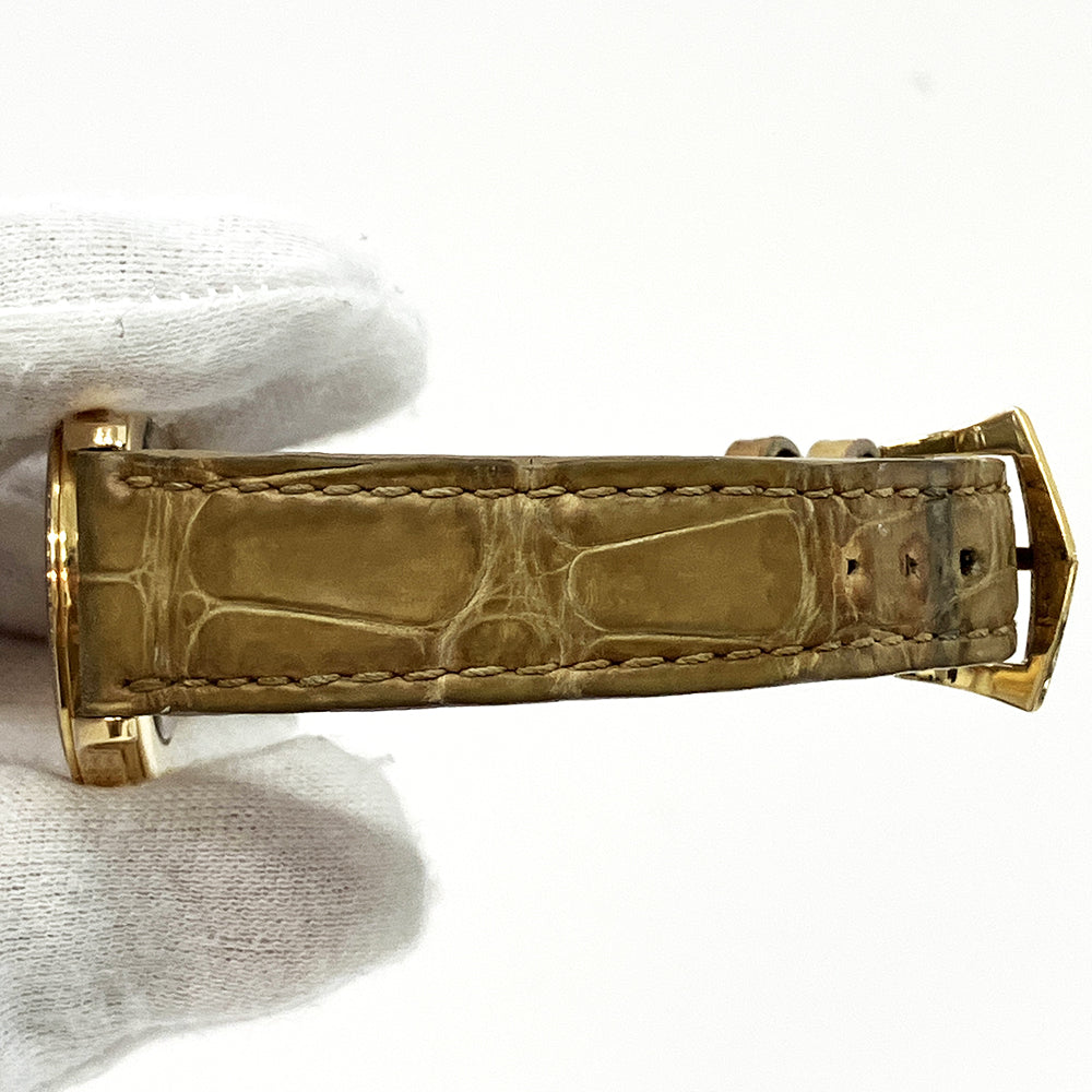 Calatrava 33mm Rose Gold Diamonds Bezel Manual 4897R-010