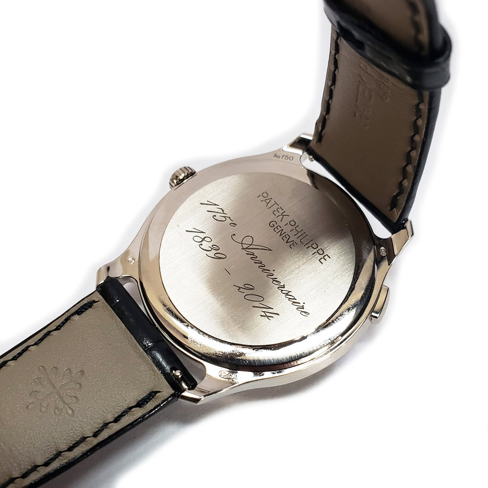 World Time 39.5mm White Gold - 175th Anniversary 5575G-001