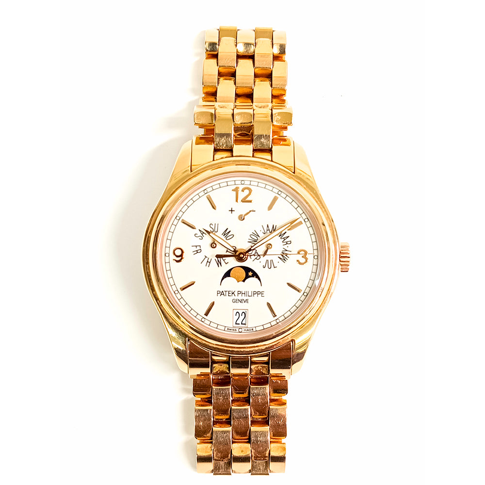 Annual Calendar Moon Phases 39mm Rose Gold 5146/1R-001