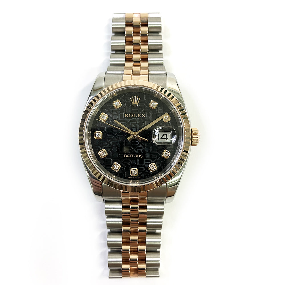 Datejust 36mm Steel and Rose Gold 116231