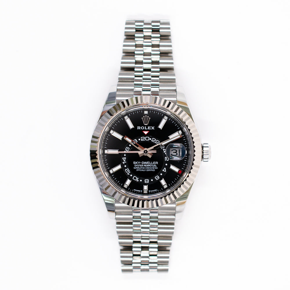 Sky-Dweller Steel and White Gold 336934
