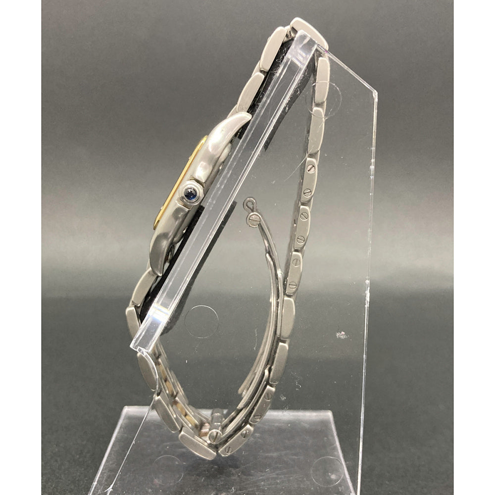 Panthère Small - Steel and Yellow Gold - 22mm x 22mm W25029B5