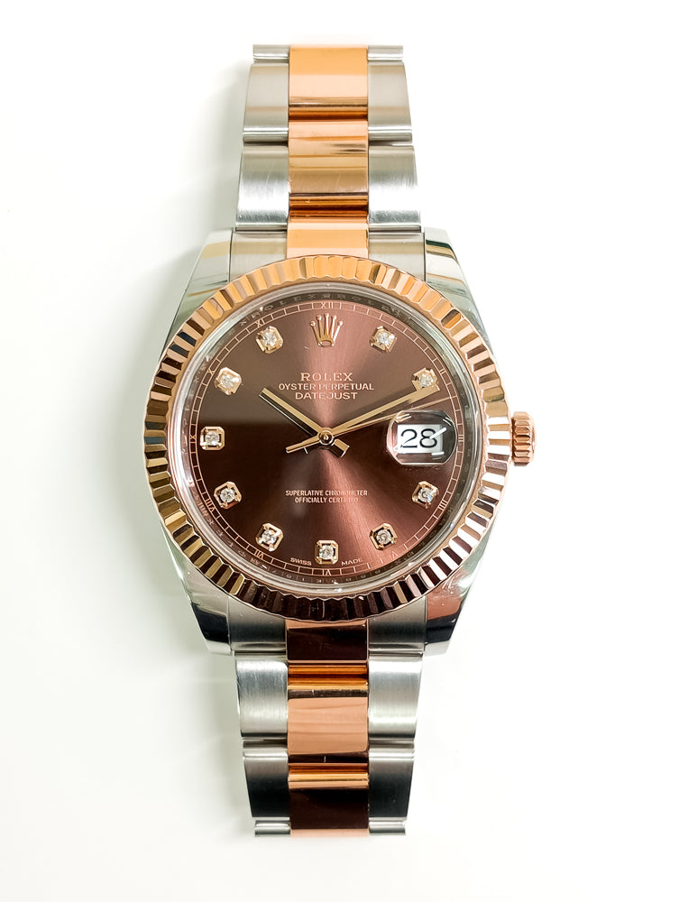 Datejust 41mm Steel and Rose Gold 126331