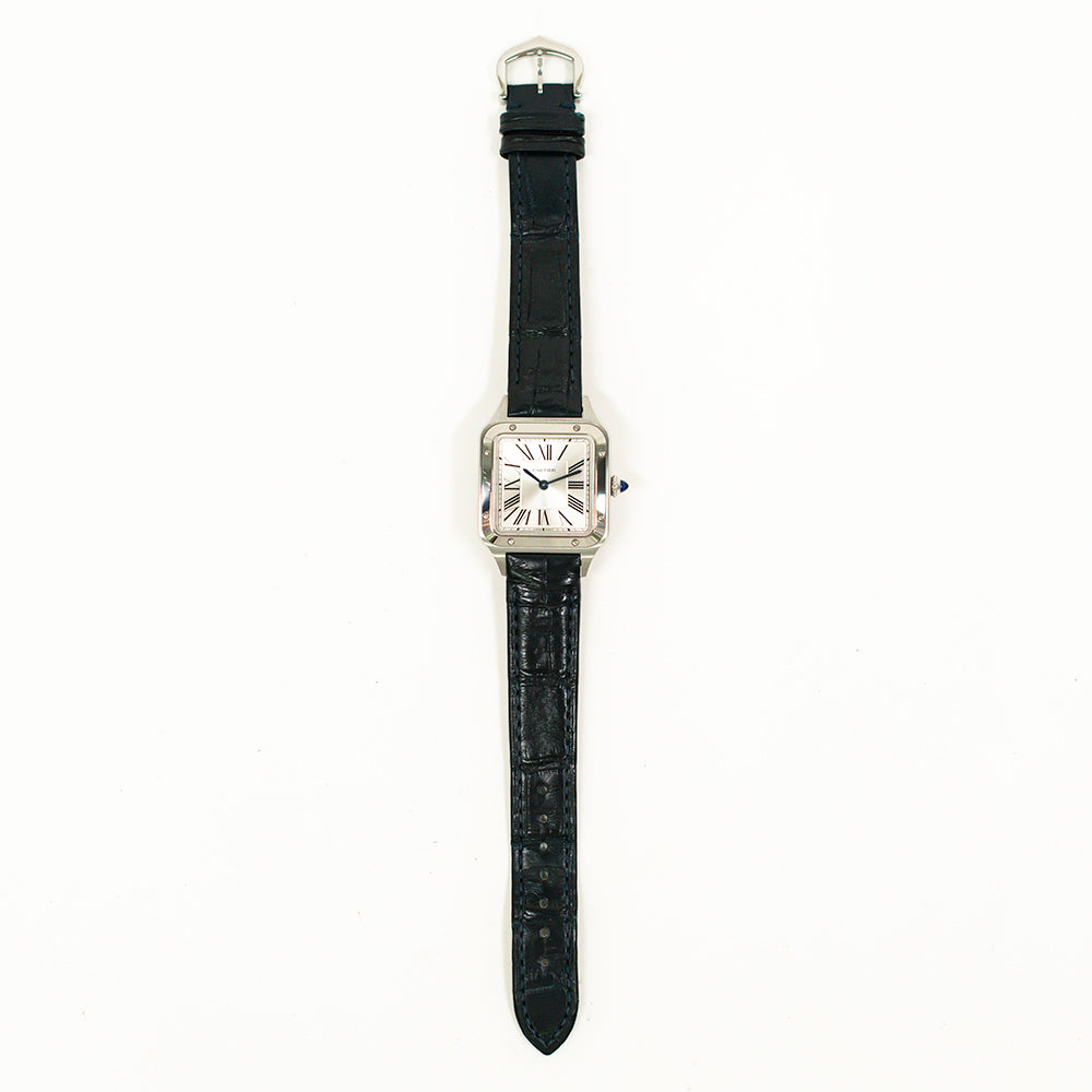 Santos-Dumont Quartz - Steel - 38mm x 27.5mm WSSA0023