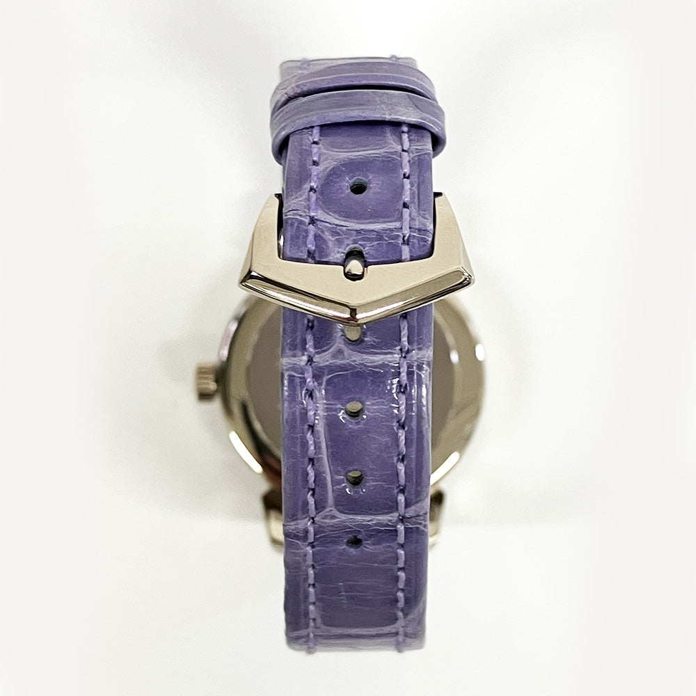 Calatrava White Gold Matching Pair "Tokyo Limited Edition": 36mm Light Blue + 31mm Lilac 6127G-010 & 7127G-010