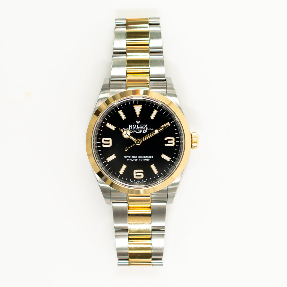 Explorer Steel and Yellow Gold 124273