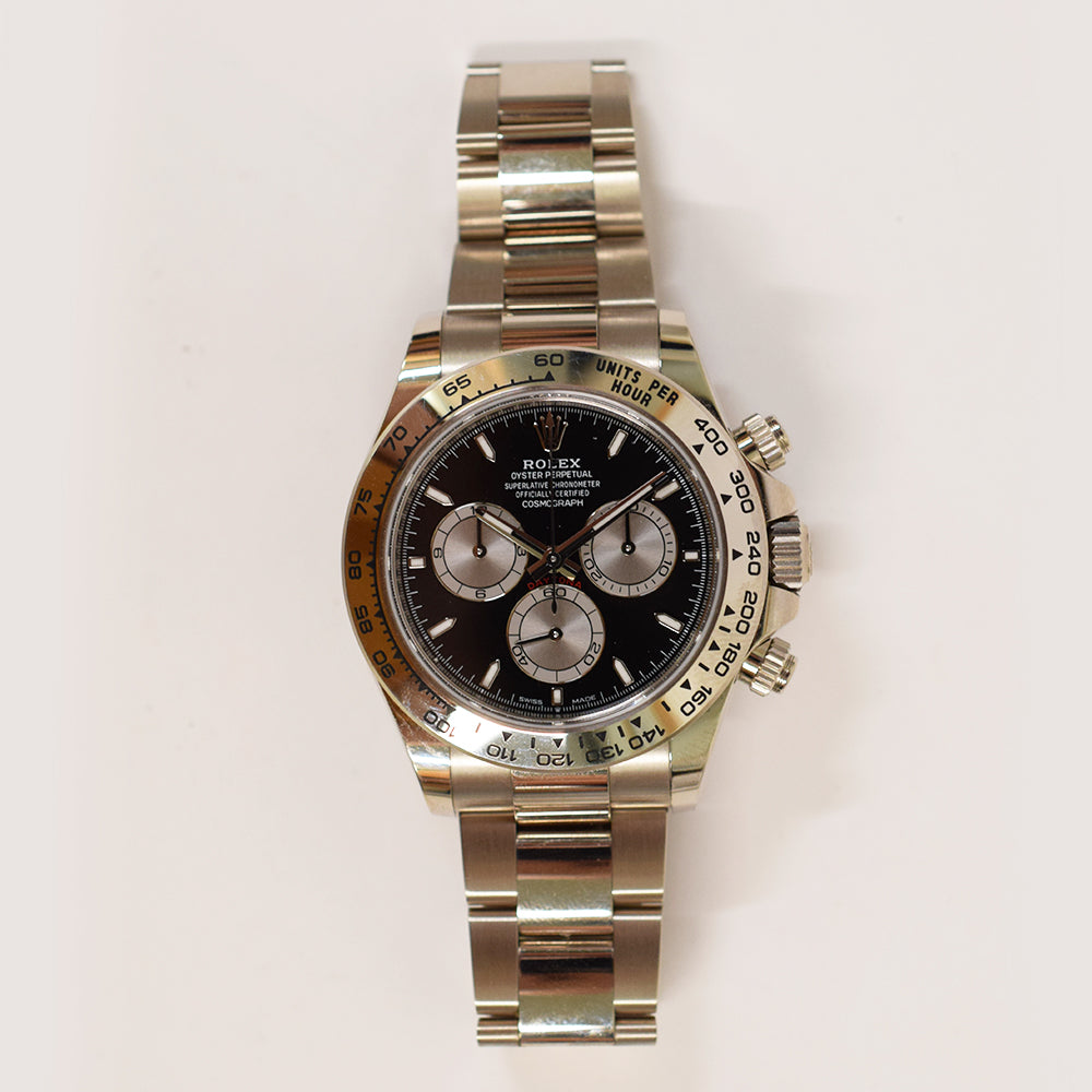 Daytona White Gold 126509