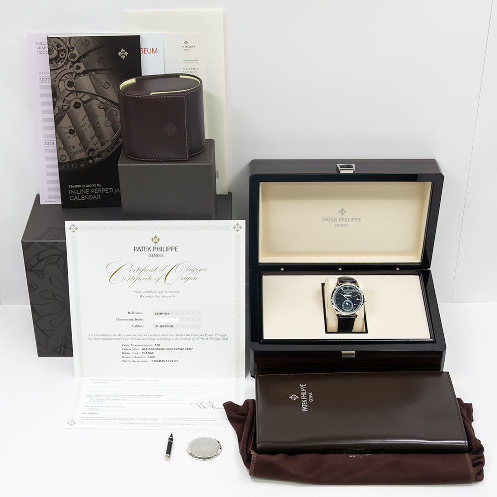 Grand Complications In-line Perpetual Calendar 41.3mm Platinum 5236P-001