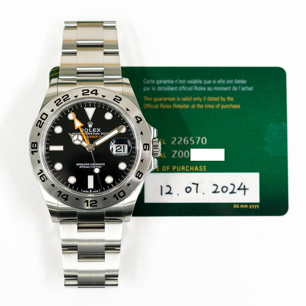 Explorer II 42mm Steel 226570