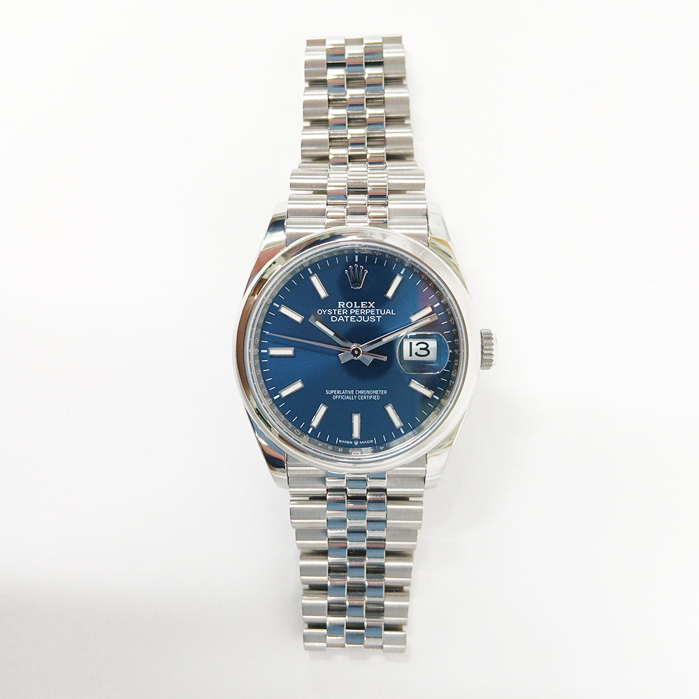 Datejust 36mm Domed Bezel Steel 126200