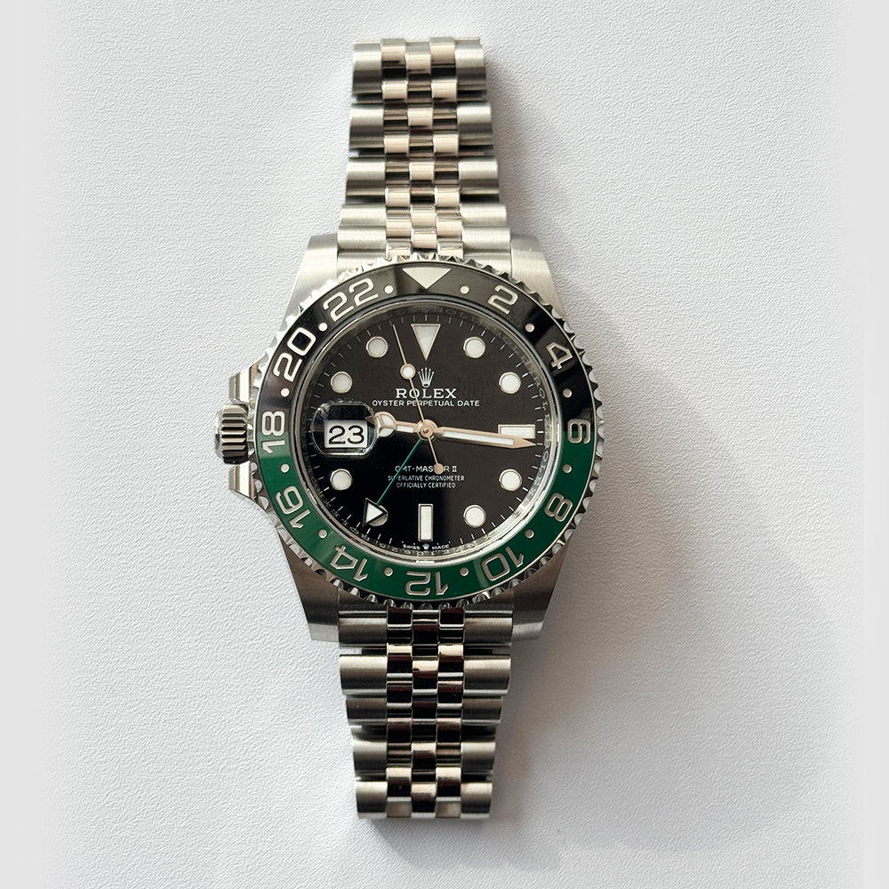 GMT-Master II 40mm "Sprite" Steel 126720VTNR