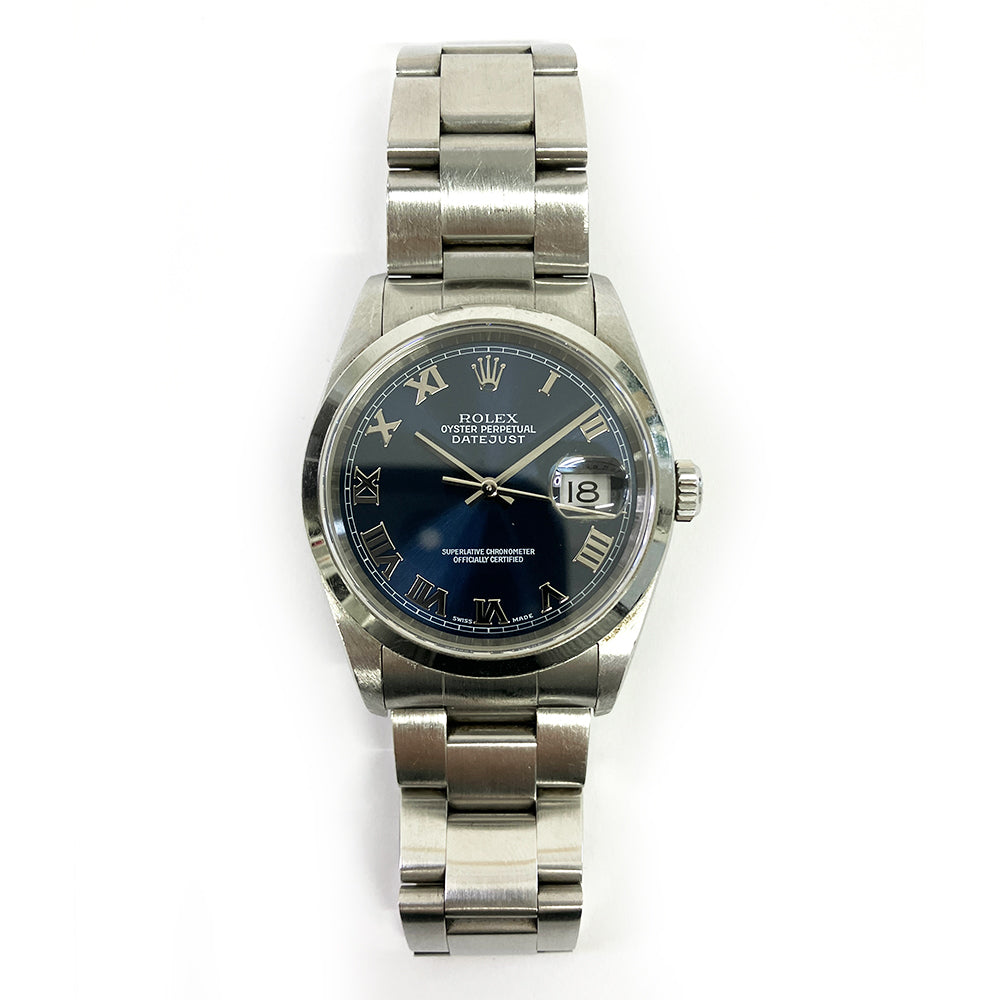 Datejust 36mm Domed Bezel Steel 16200