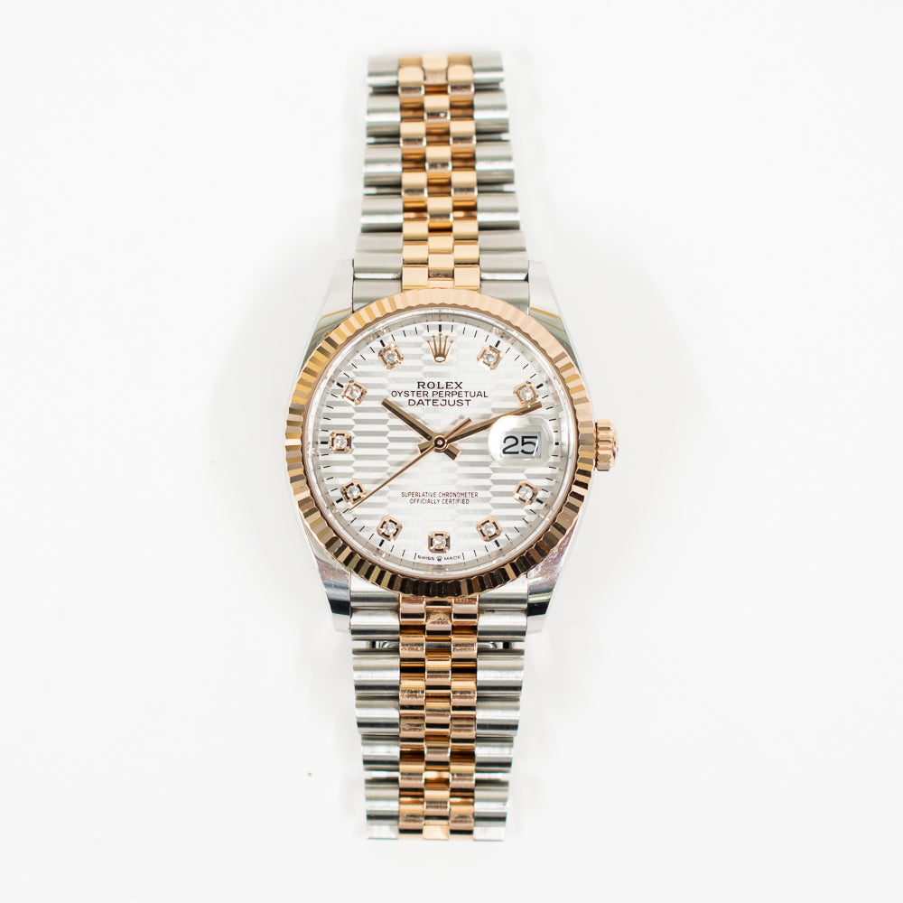 Datejust 36mm Steel and Rose Gold 126231G