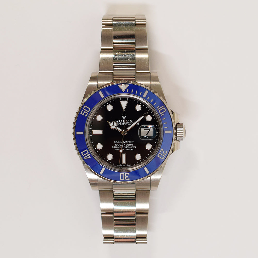 Submariner 41mm Blue Bezel White Gold 126619LB