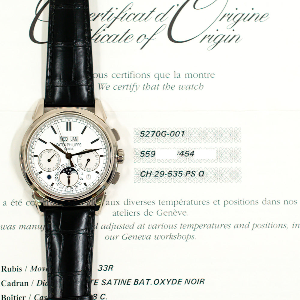 Grand Complication Perpetual Calendar 41mm White Gold 5270G-001