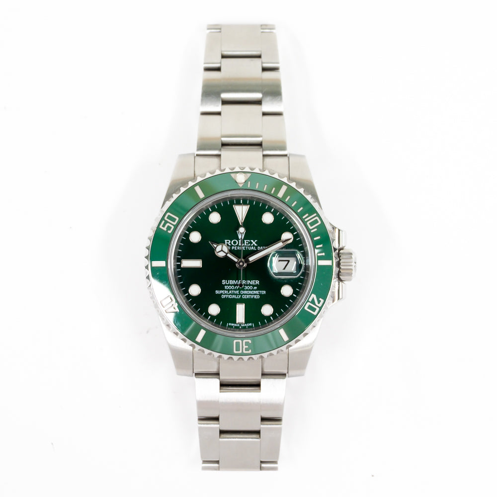 Submariner Date 40mm "Hulk" Steel 116610LV
