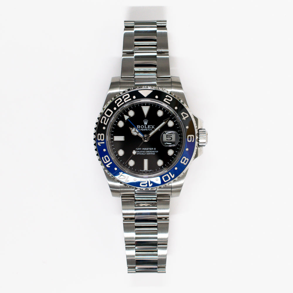 GMT-Master II "Batman" Steel 116710BLNR