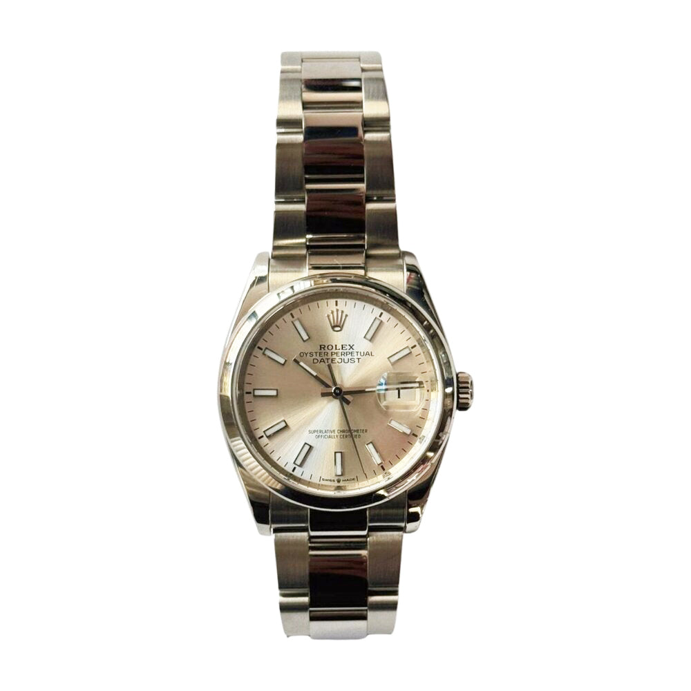 Datejust 36mm Domed Bezel Steel 126200