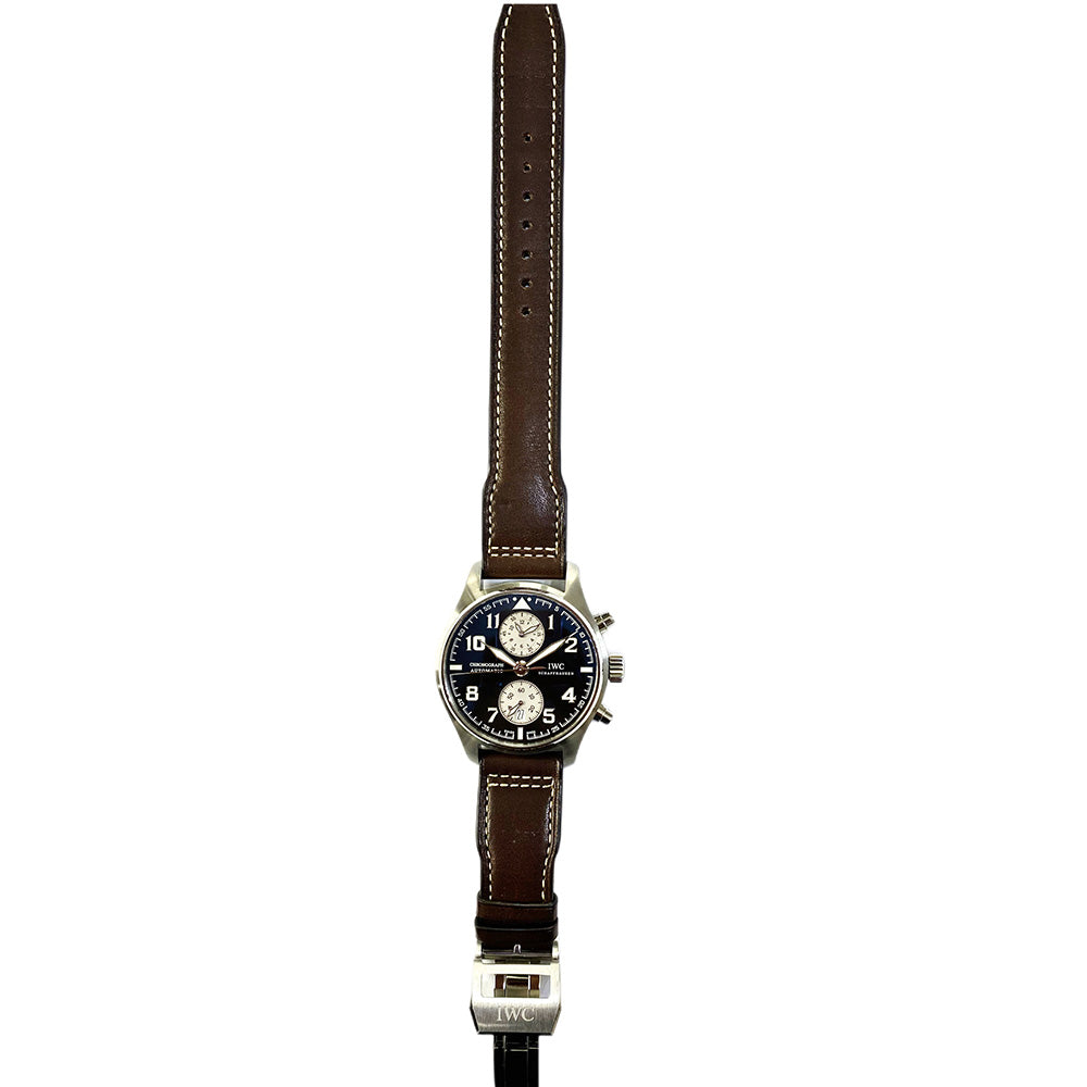 Pilots 43mm Antoine De Saint Exupery Automatic Chronograph Stainless Steel IW387806