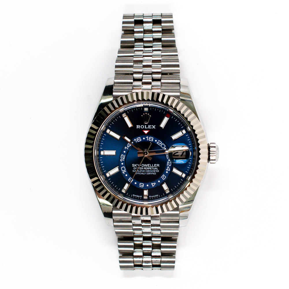 Sky-Dweller Steel and White Gold 336934