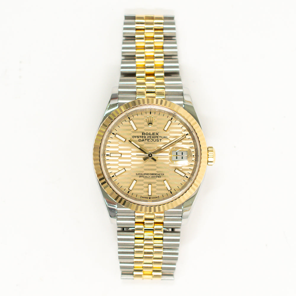 Datejust 36mm Steel and Yellow Gold 126233