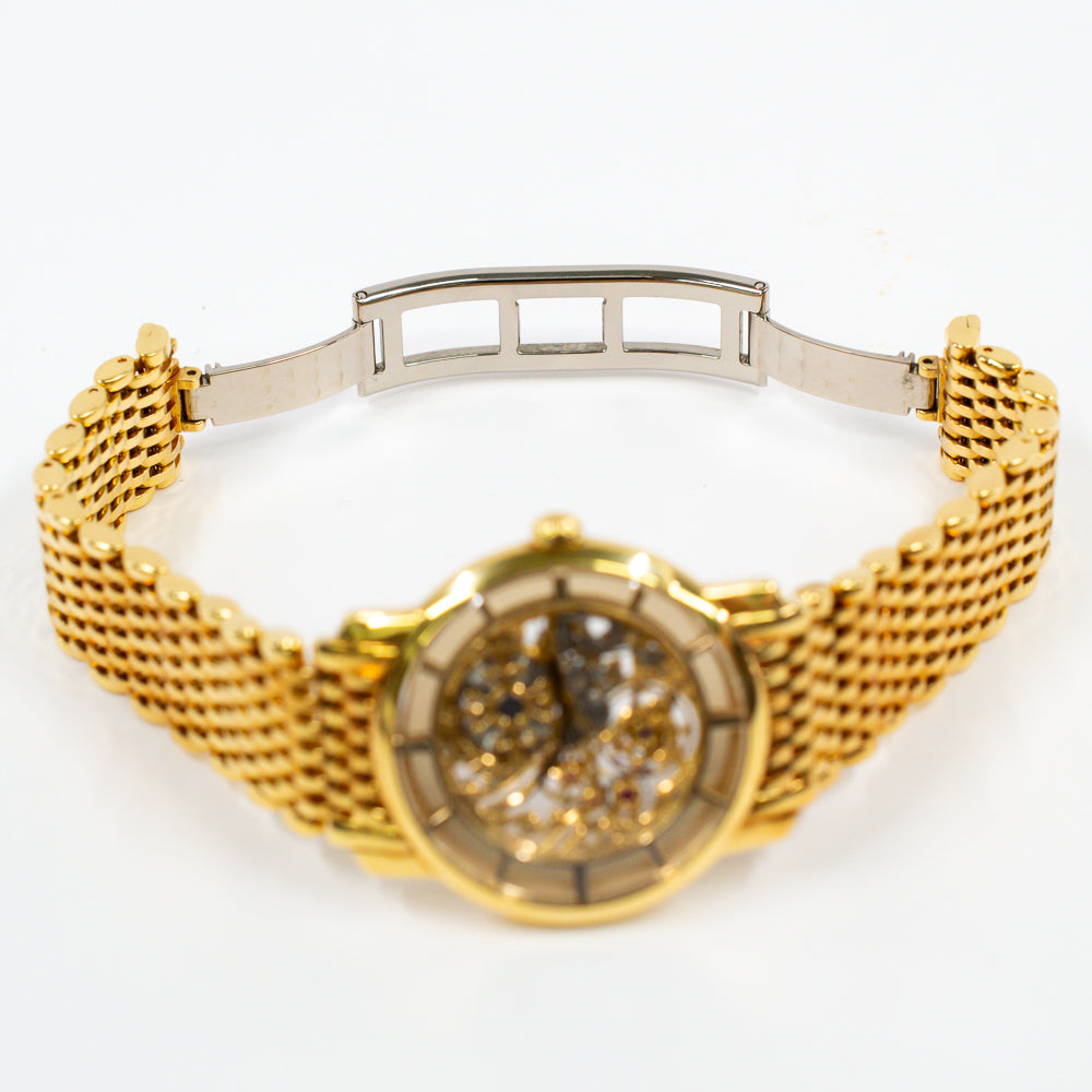 Calatrava Complications 31.5mm Skeleton Dial Yellow Gold 7180/1J-001