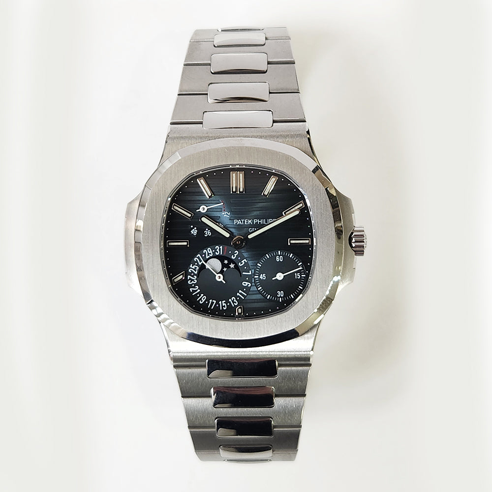 Nautilus 40mm Moonphase Stainless Steel 5712/1A-001