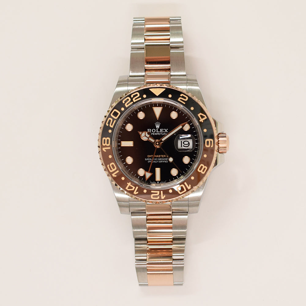GMT-Master II "Root Beer" Steel and Rose Gold 126711CHNR