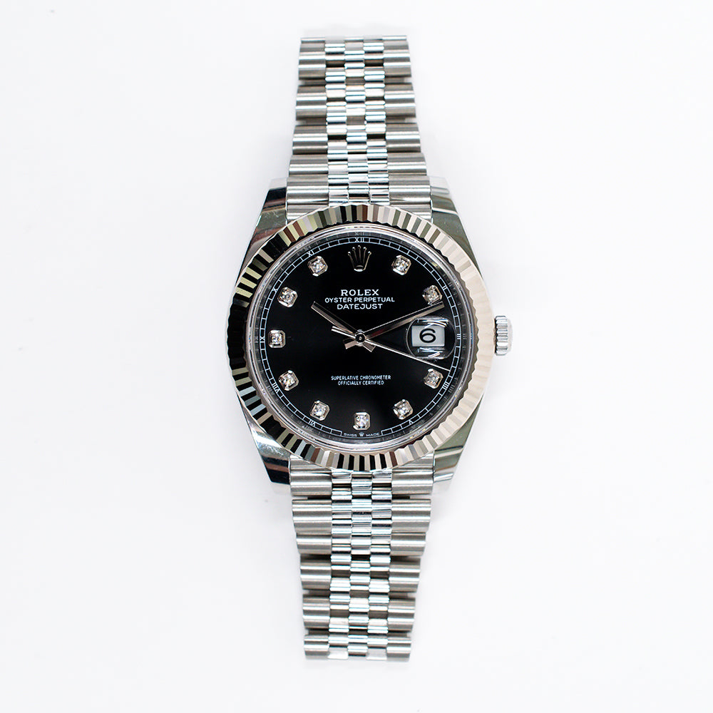 Datejust 41mm Steel and White Gold 126334G