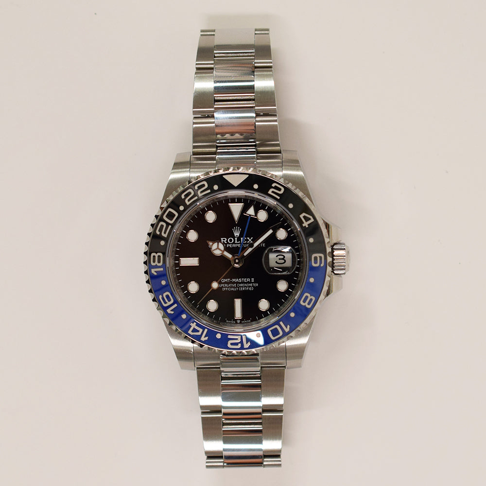 GMT-Master II "Batman" Steel 126710BLNR
