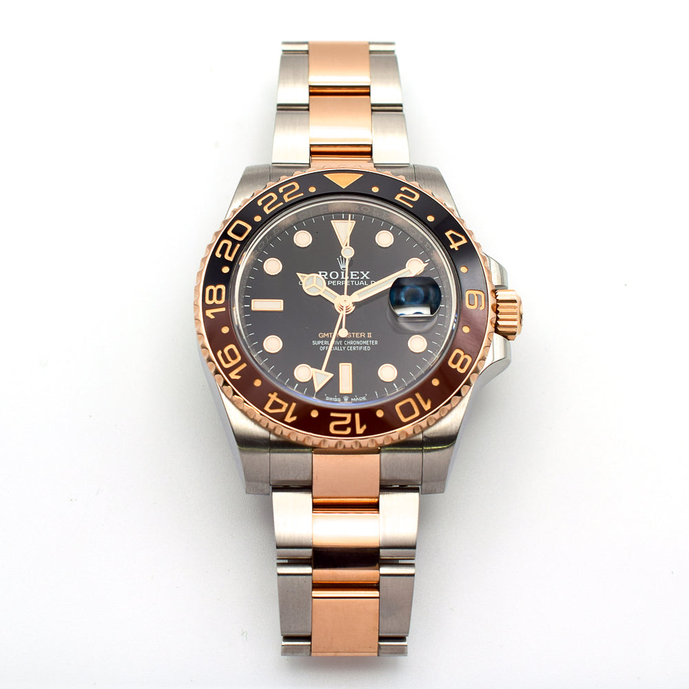 GMT-Master II "Root Beer" Steel and Rose Gold 126711CHNR