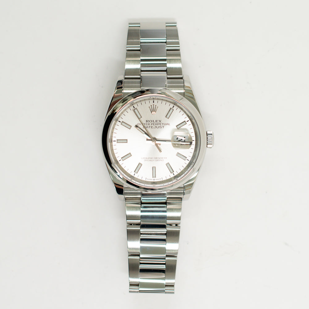 Datejust 36mm Domed Bezel Steel 126200