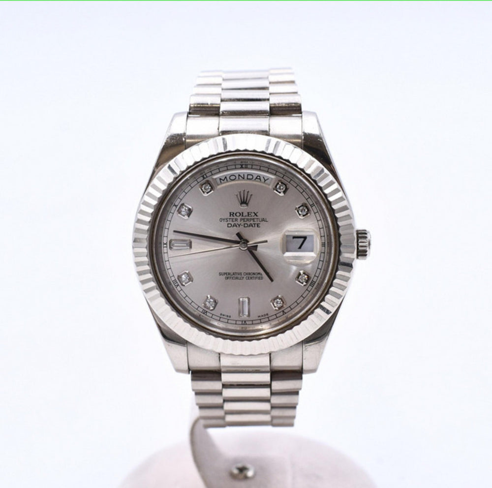 Day-Date President 41mm White Gold 218239