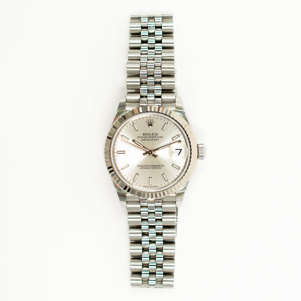 Datejust 31mm Steel and White Gold 278274