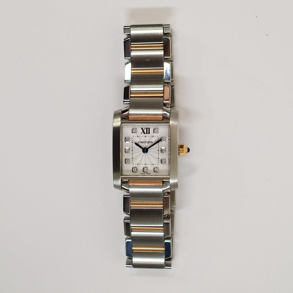 Tank Française Quartz Stainless Steel - 25mm x 20mm WE110004