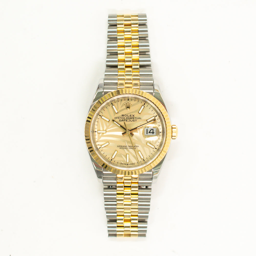 Datejust 36mm Steel and Yellow Gold 126233