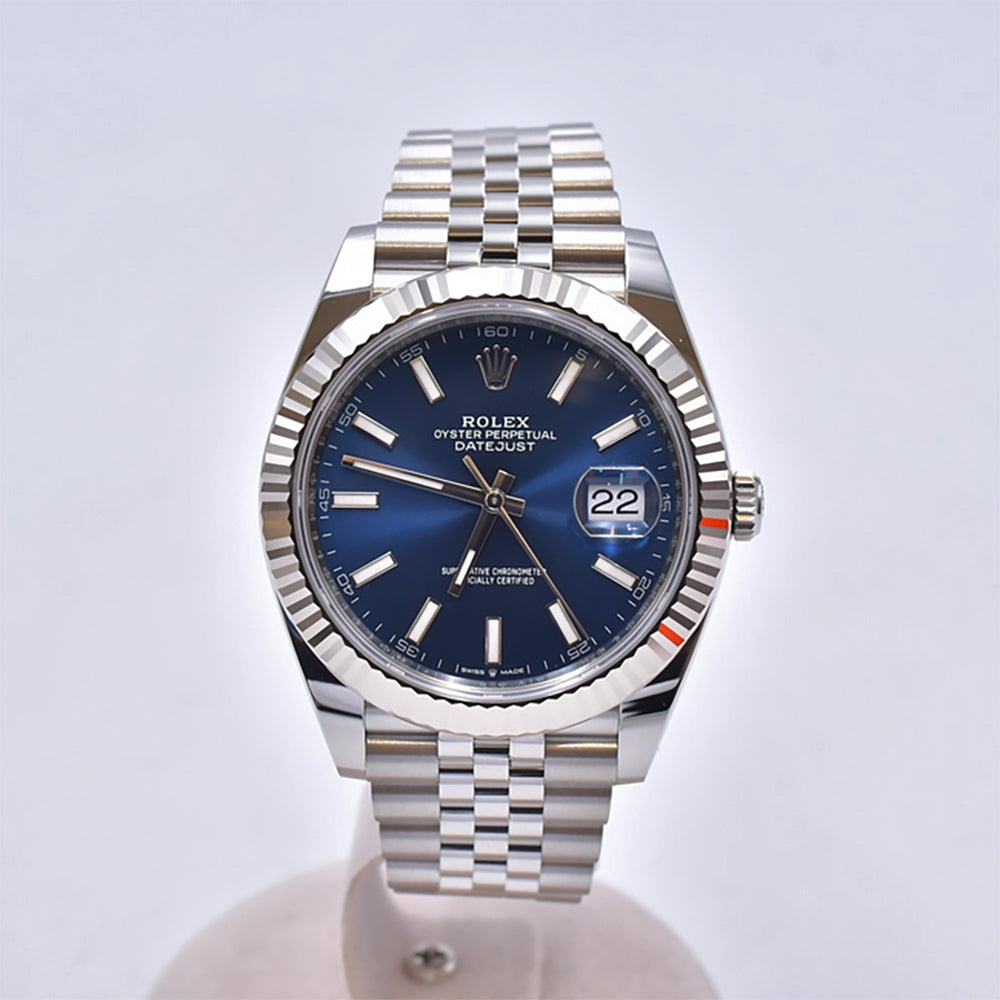 Datejust 41mm Steel and White Gold 126334