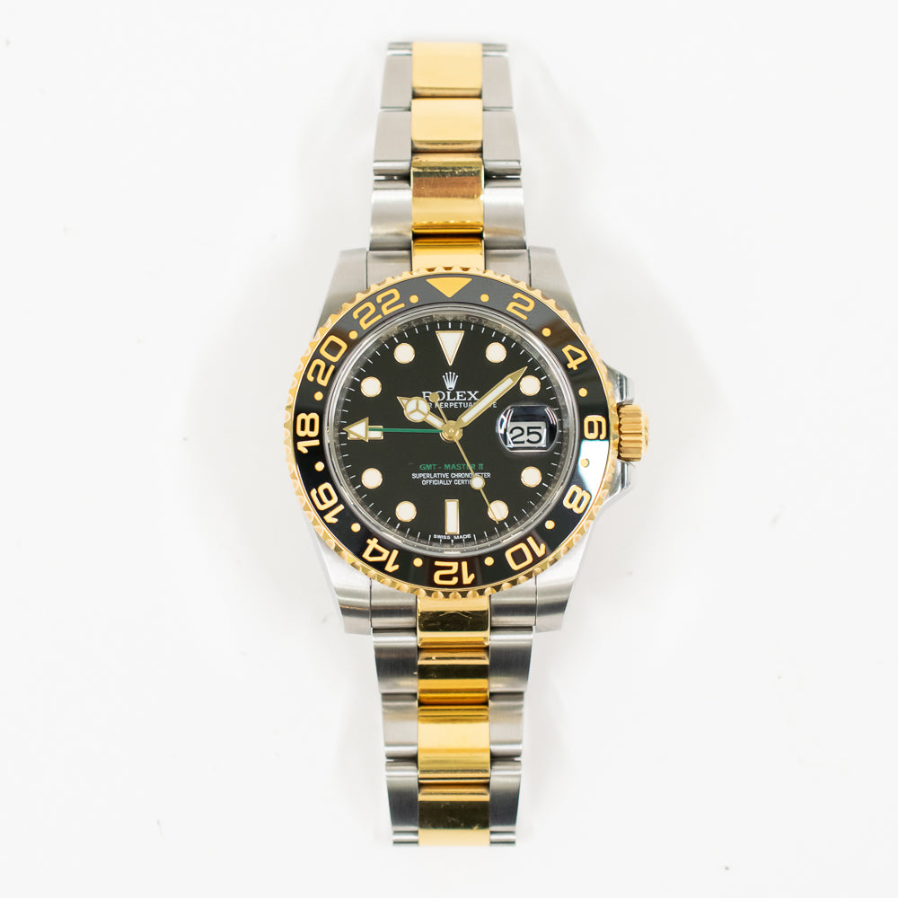GMT-Master II Steel and Yellow Gold 116713LN