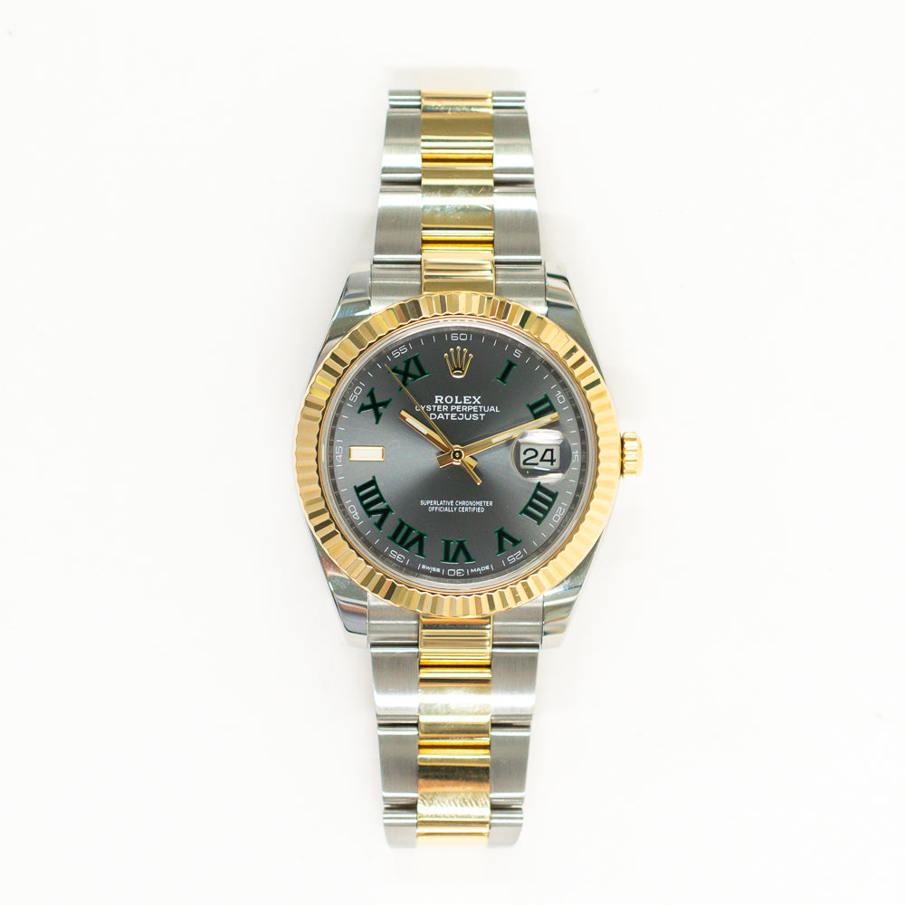 Datejust 41mm Steel and Yellow Gold 126333