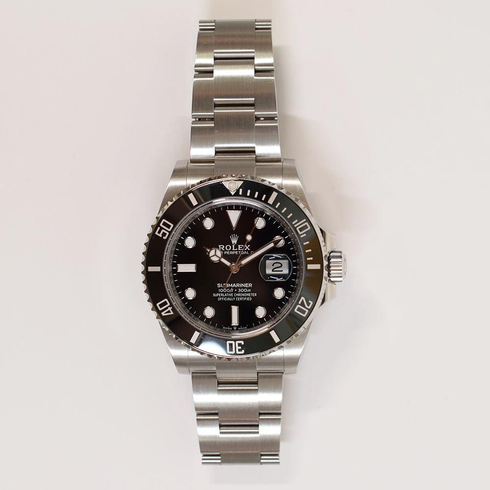 Submariner Date 41mm Black Bezel Steel 126610LN